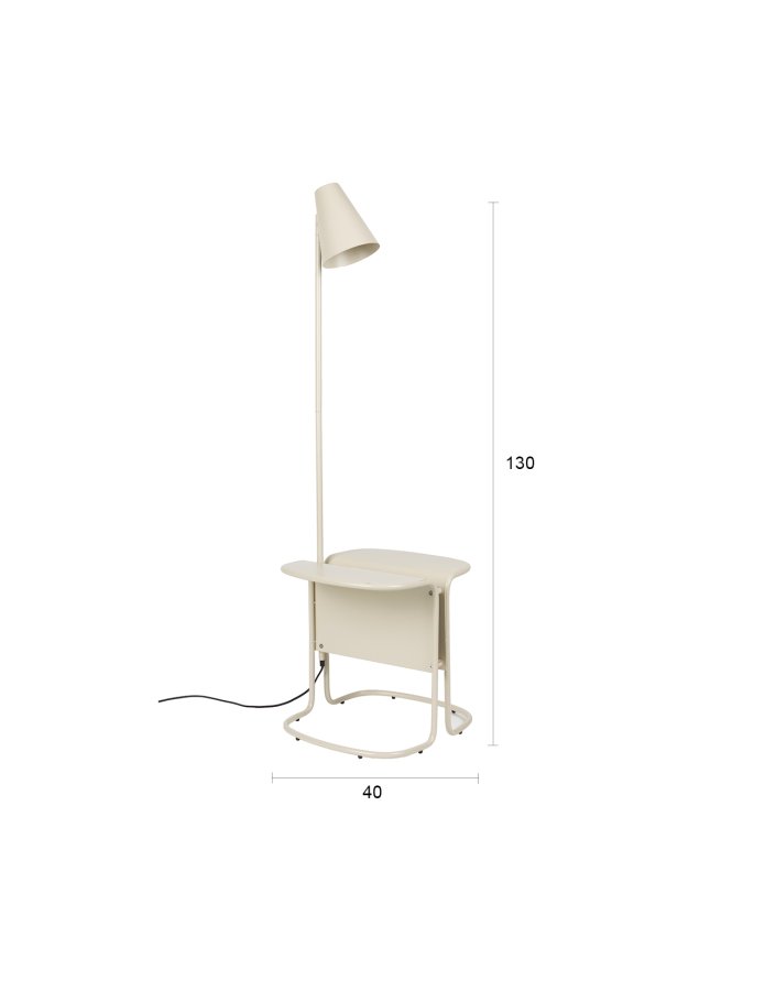 ZUIVER Golvlampa Lustor