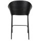 DUTCHBONE barstol Rodin Boucl&eacute; svart