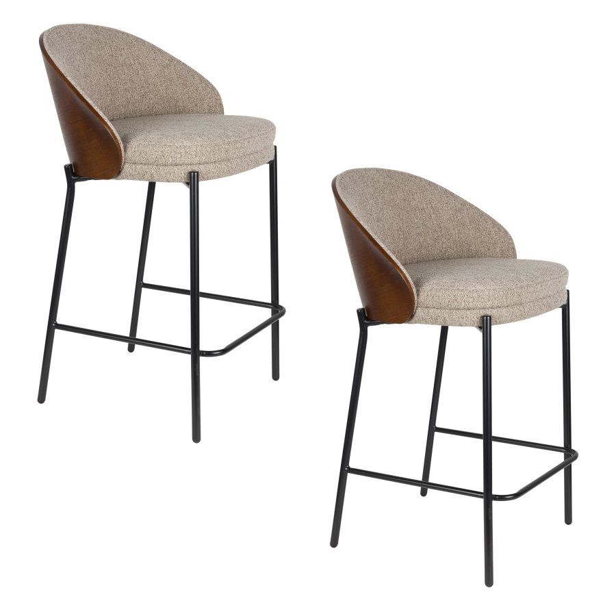 DUTCHBONE barstol Rodin beige