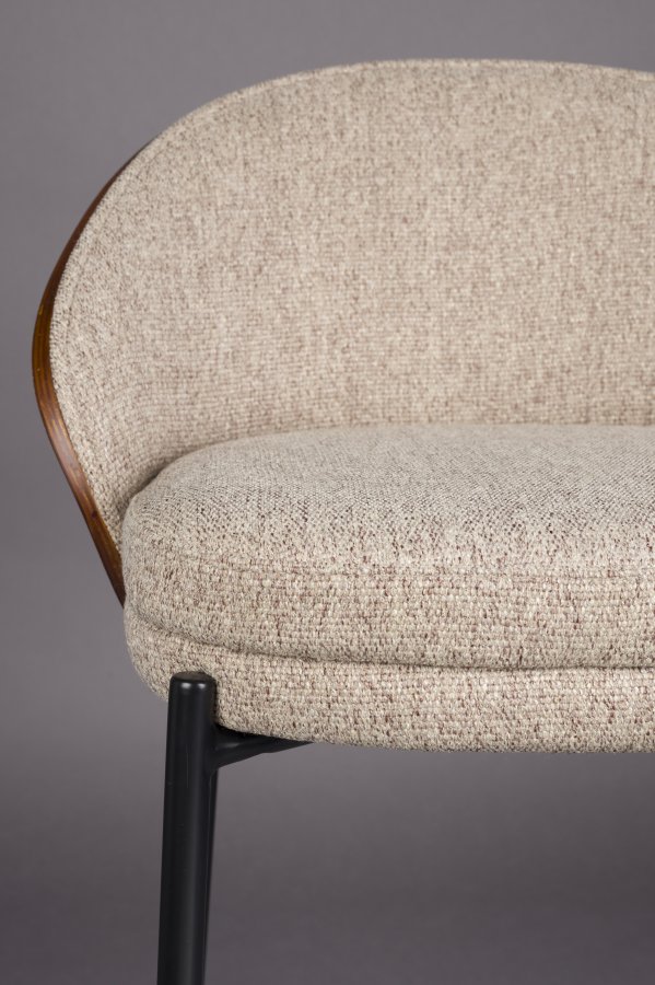 DUTCHBONE barstol Rodin beige