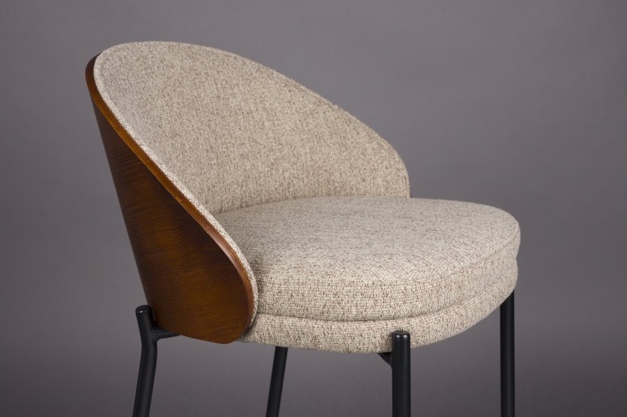 DUTCHBONE barstol Rodin beige