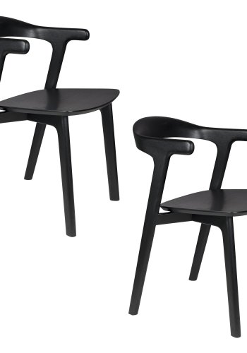 ZUIVER Stol Northwood Svart