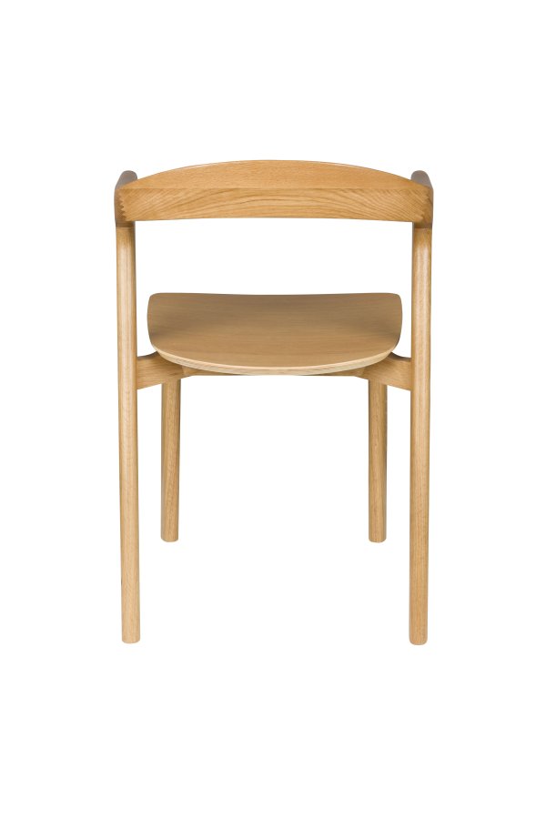 ZUIVER Stol Northwood Naturf�rgad