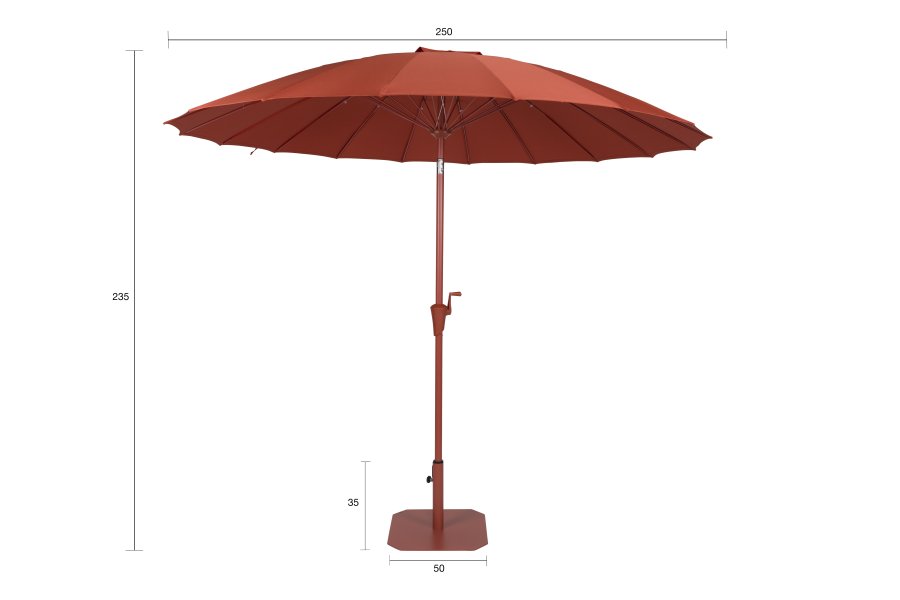 ZUIVER Sunbrella Sunshine Set Marsala