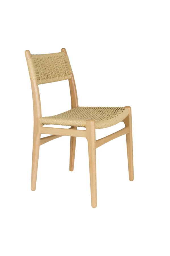 Dutchbone-stol Cecile Naturf&auml;rgad