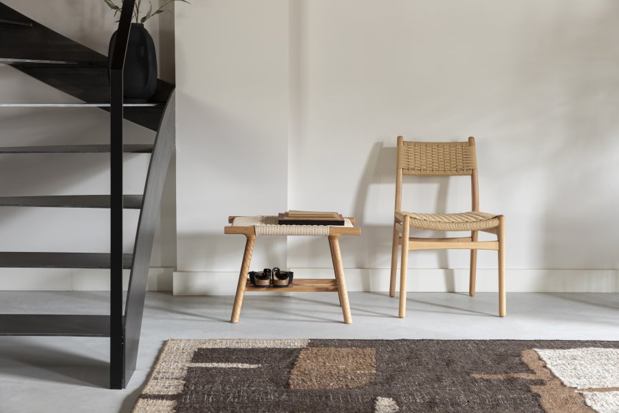 Dutchbone-stol Cecile Naturf&auml;rgad