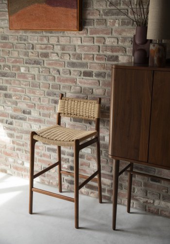 DUTCHBONE barstol Cecile valn&ouml;t