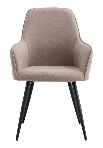 HOUSE NORDIC Harbo spisestuestol - Spisestuestol, stein, svarte ben, HN1231