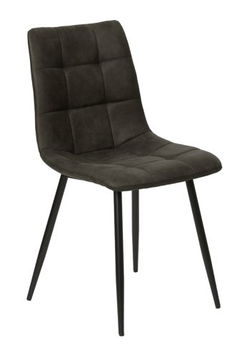 HOUSE NORDIC Middelfart spisestol - grtt mikrofiberstoff