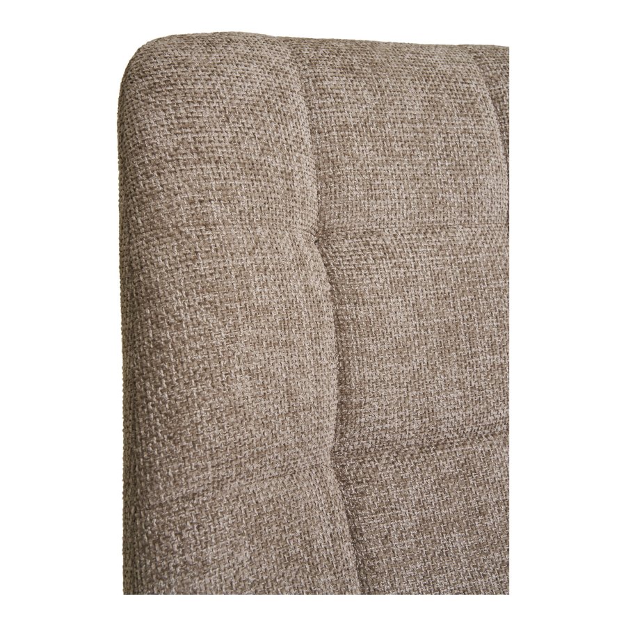 HOUSE NORDIC Middelfart spisestuestol - grtt polyesterstoff og grtt metall