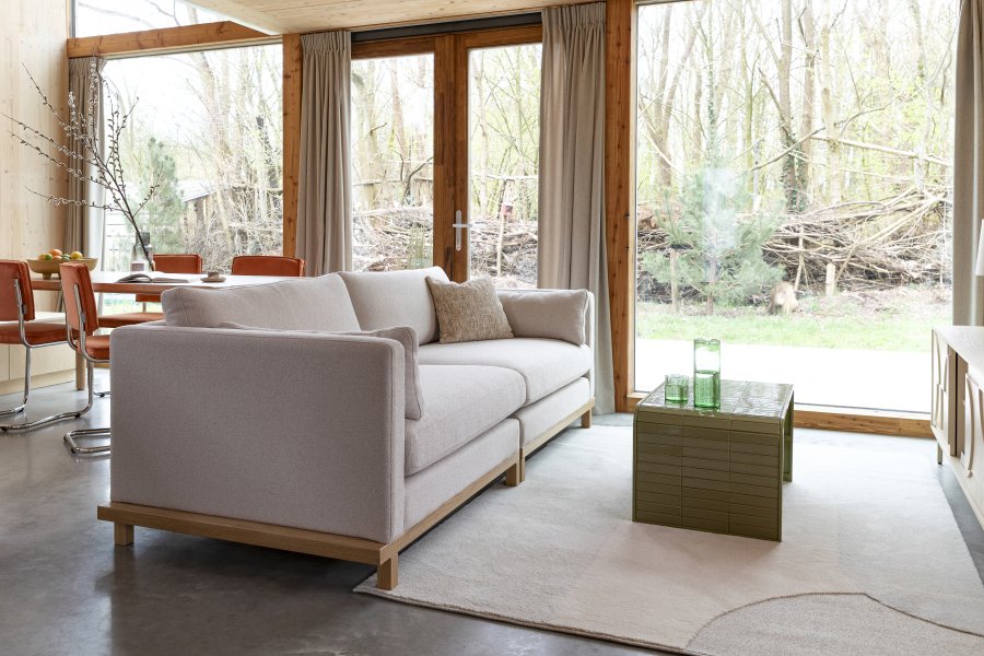 ZUIVER Soffa Blossom 4,5-sits Ek Sand