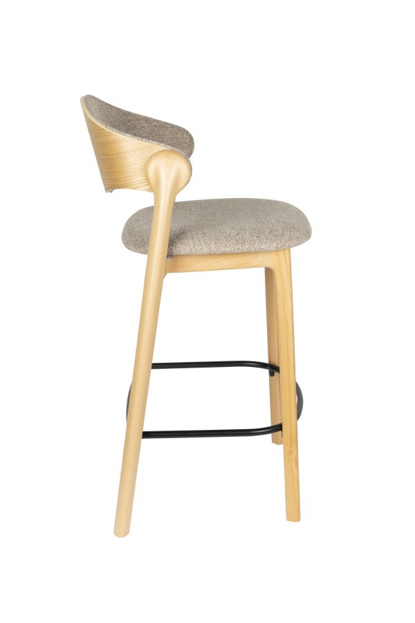 DUTCHBONE barstol Babington naturf&auml;rgad