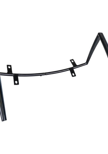 HOUSE NORDIC Monaco armlener - Armlener i metall til Monaco spisestuestol, svart