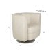 DUTCHBONE Loungef�t�lj Blomma Beige