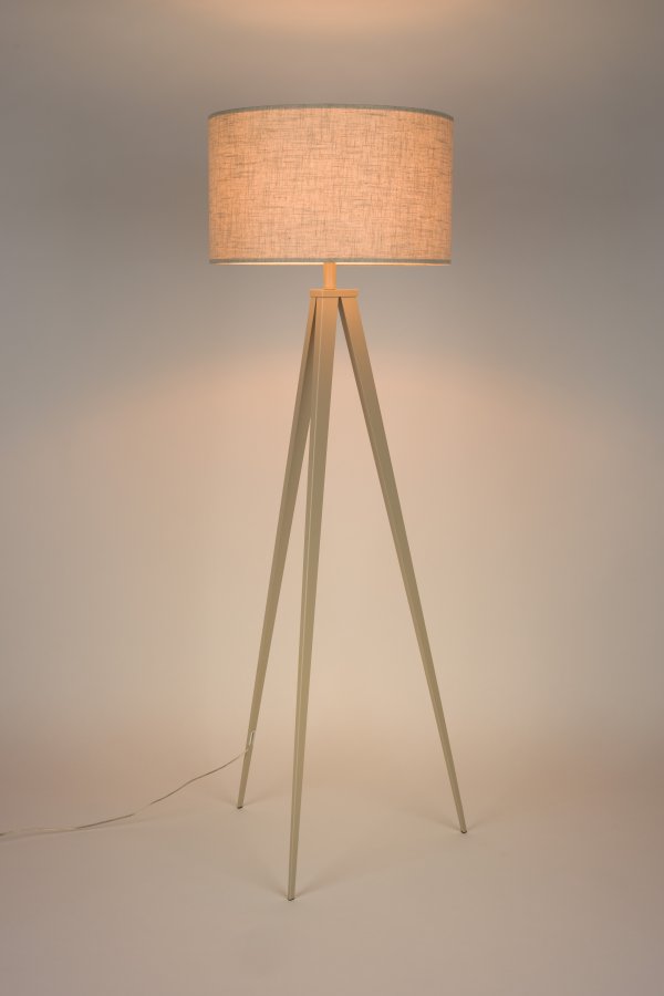 ZUIVER Golvlampstativ Beige