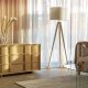 ZUIVER Golvlampstativ Beige