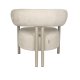 ZUIVER Lounge stolklackar Beige