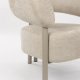 ZUIVER Lounge stolklackar Beige