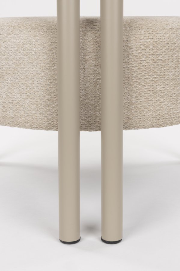 ZUIVER Lounge stolklackar Beige