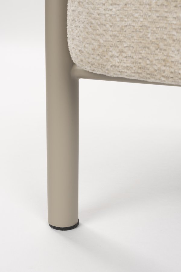 ZUIVER Lounge stolklackar Beige