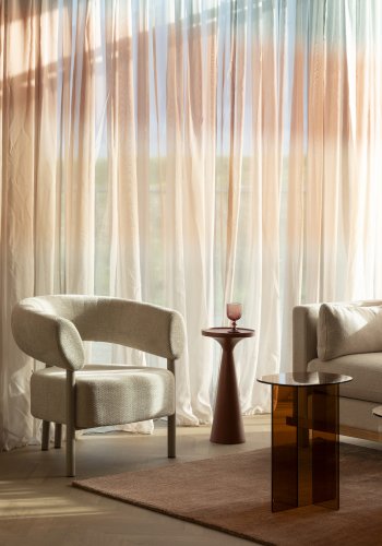 ZUIVER Lounge stolklackar Beige