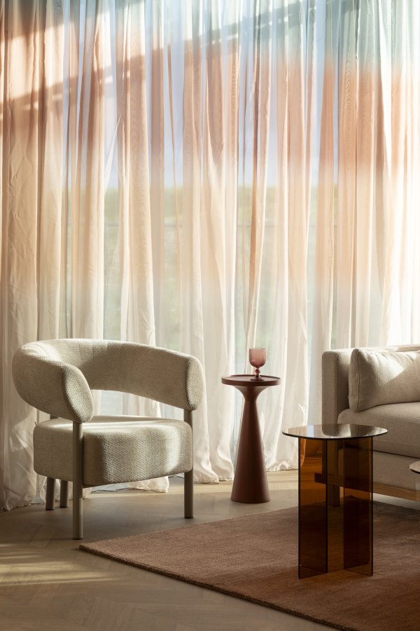 ZUIVER Lounge stolklackar Beige