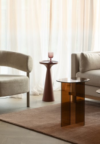 ZUIVER Lounge stolklackar Beige