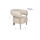 ZUIVER Lounge stolklackar Beige