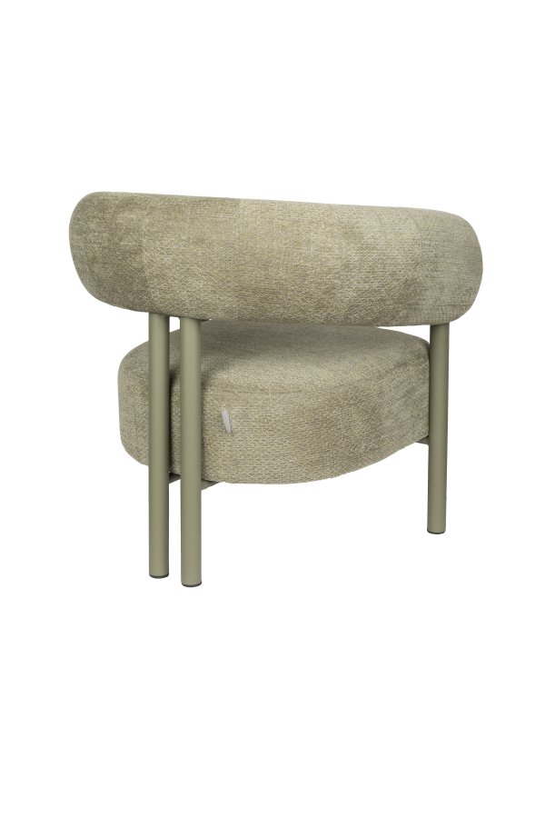ZUIVER Lounge Chair Klackar Gr�n