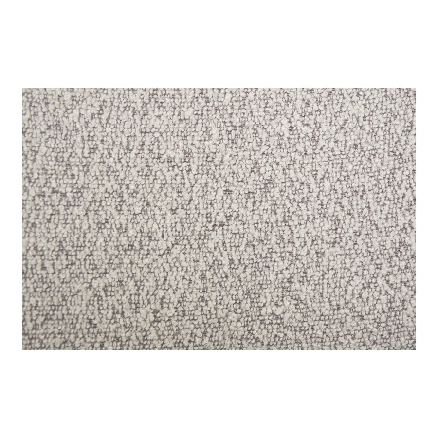 HOUSE NORDIC Mira spisestuestol - sand boucl polyesterstoff og svart stl