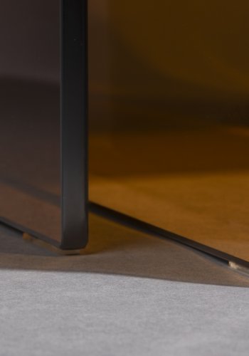 DUTCHBONE sidebord Vetro sett med 2 brune