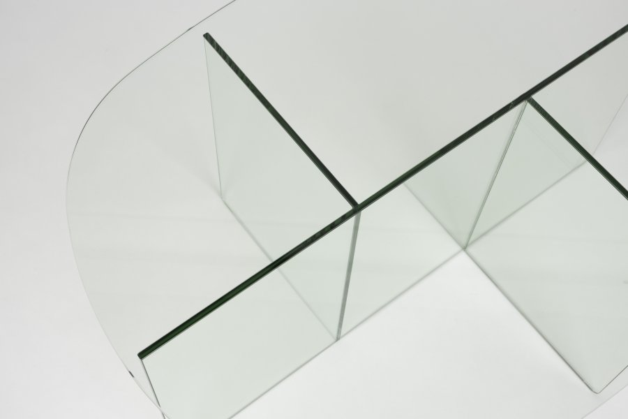 ZUIVER Soffbord Linea Transparent