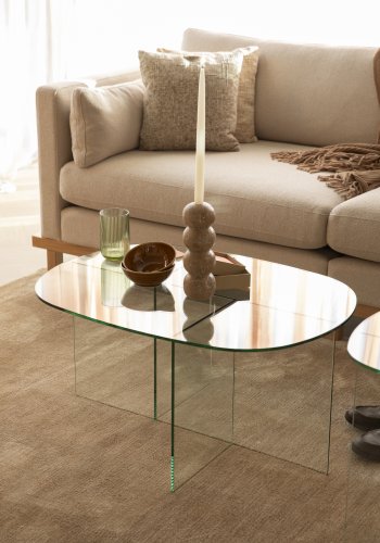 ZUIVER Soffbord Linea Transparent