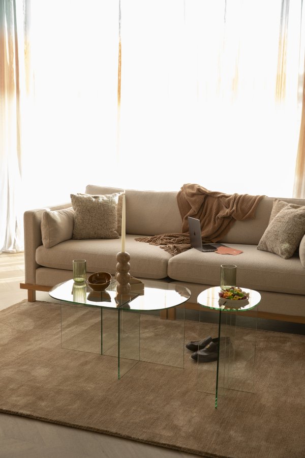 ZUIVER Soffbord Linea Transparent