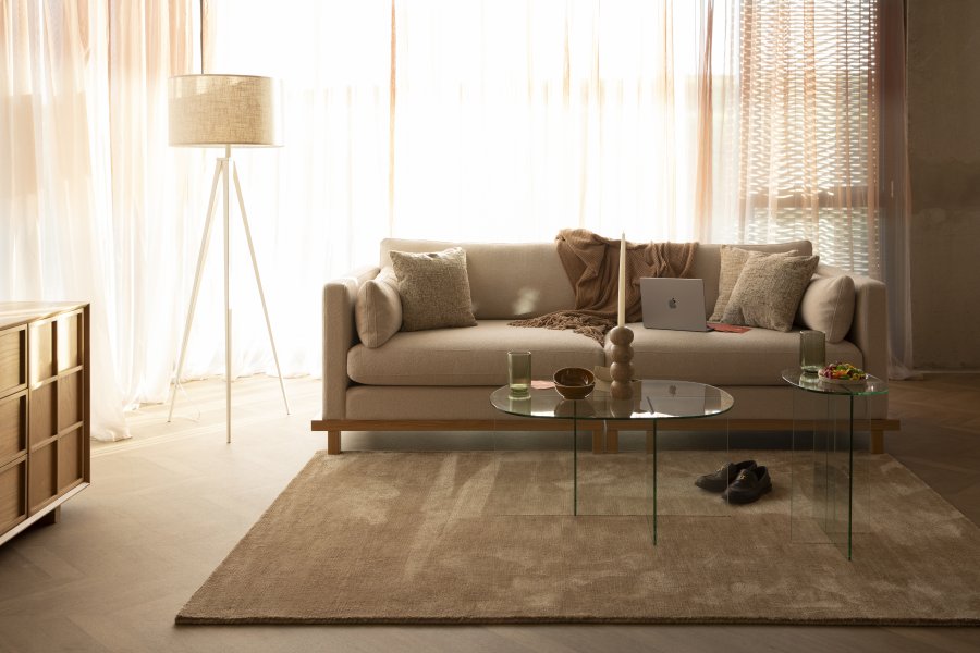 ZUIVER Soffbord Linea Transparent