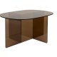 ZUIVER soffbord Linea brunt