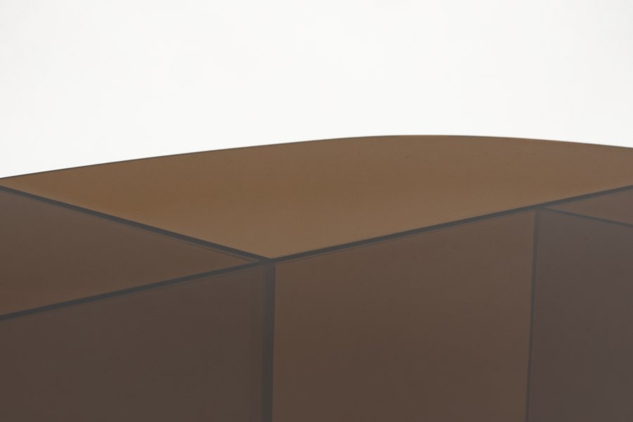 ZUIVER soffbord Linea brunt