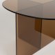 ZUIVER soffbord Linea brunt