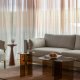 ZUIVER soffbord Linea brunt