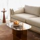 ZUIVER soffbord Linea brunt