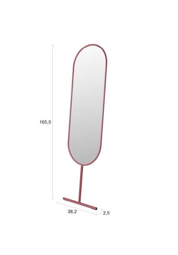 ZUIVER Speil Tess Marsala