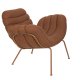 ZUIVER Lounge Chair Verte Terracotta