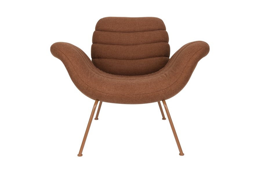 ZUIVER Lounge Chair Verte Terracotta
