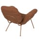 ZUIVER Lounge Chair Verte Terracotta