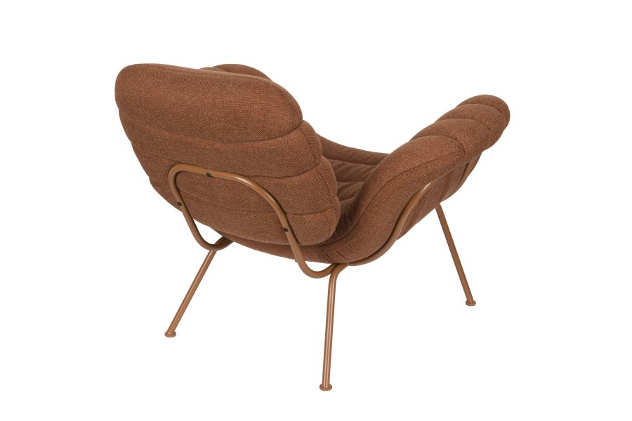 ZUIVER Lounge Chair Verte Terracotta