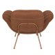 ZUIVER Lounge Chair Verte Terracotta
