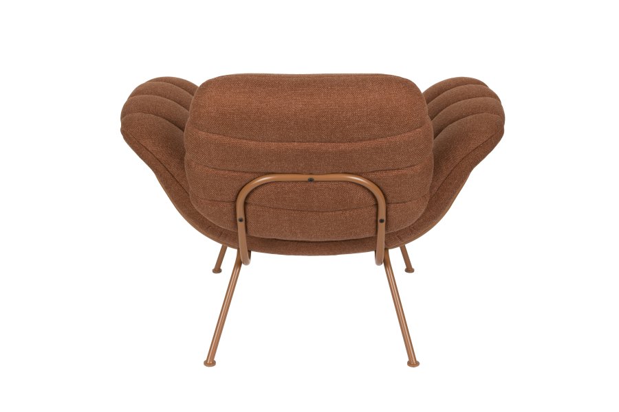ZUIVER Lounge Chair Verte Terracotta