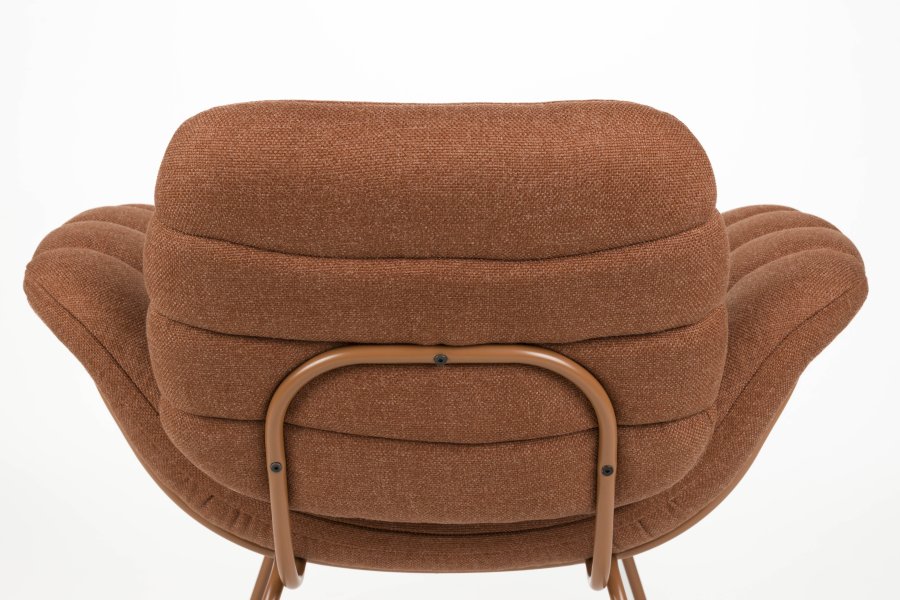 ZUIVER Lounge Chair Verte Terracotta