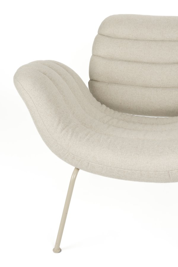 ZUIVER Lounge Chair Verte Beige