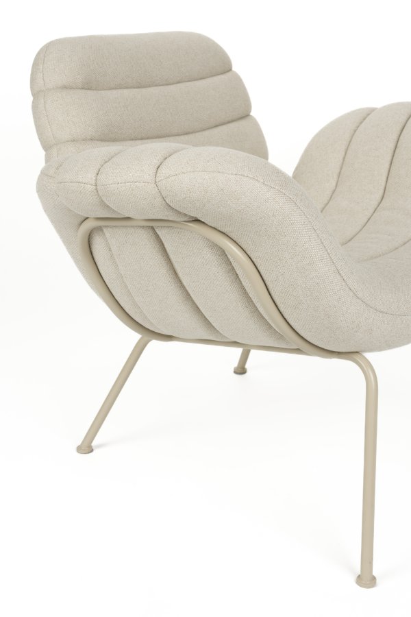 ZUIVER Lounge Chair Verte Beige